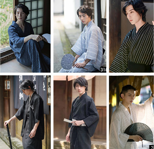 青木元2022棉麻和服浴衣