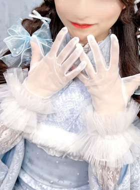蕾丝纱类手套假袖子配件
