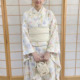 小纹 和服浴衣女士印花蕾丝双层带里子多花色传统款 式 日本传统正装