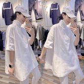 T恤女春秋新款 短袖 百搭宽松显瘦上衣 网红德绒高领打底衫 300斤大码