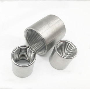 304 内牙内丝螺纹直通内接管件接头配件4分6分1寸DN20 光面直通
