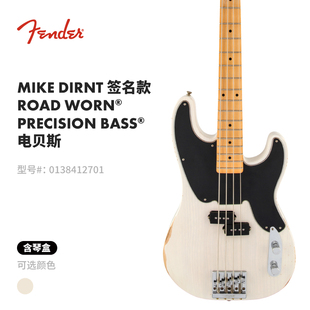签名款 Road Worn Fender芬德 Bass Dirnt Precision 电贝斯 Mike