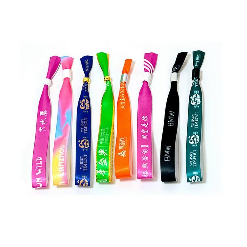 一次性丝带手环定制缎带涤纶手腕带会议活动入场试驾门票签到织带,节庆用品/礼品,文化创意手环,淘宝优惠券,粉丝福利购,淘宝优惠卷