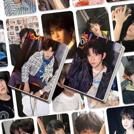 TF家族四代周边高清镭射圆角小卡55张盒装不重复lomo卡明星精美