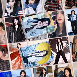 SNH48王奕高颜小卡55张不重复写真专辑自拍照片3寸高颜值LOMO闪卡