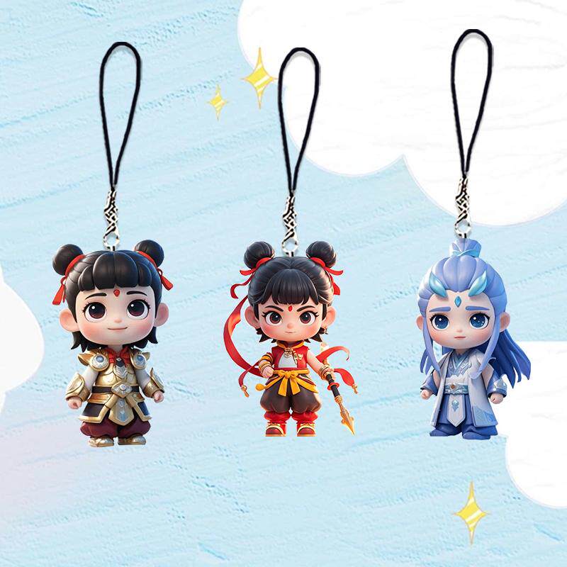 哪吒2魔童闹海周边可爱玩偶挂件