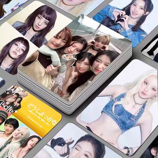 gidle宋雨琦应援小卡55张高颜卡片周边高清精美lomo卡盒装收藏卡