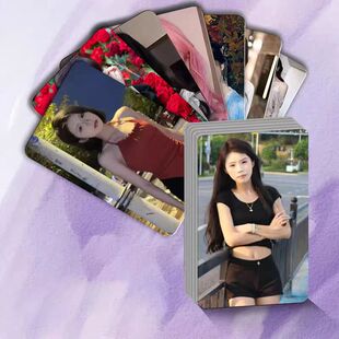 琴家kk网红同款周边盒装55张小卡不重复高颜值精美拍立得LOMO卡片