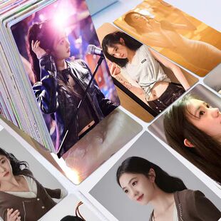 刘浩存小卡55张盒装三寸圆角照片周边同款高清LOMO卡明信片礼物