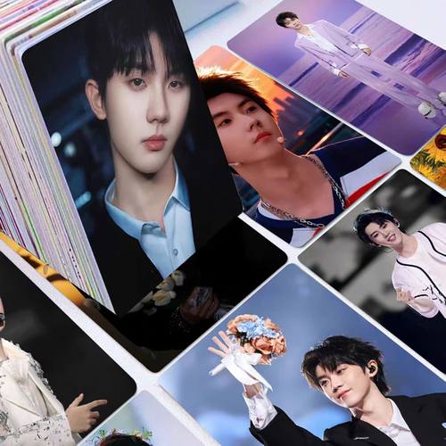 马嘉祺高颜LOMO小卡55张盒装