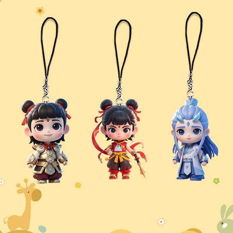 哪吒2魔童闹海CP卡通动漫挂饰
