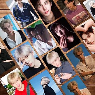 新款王安宇高颜值小卡55张盒装周边同款三寸圆角拍立得LOMO卡礼物