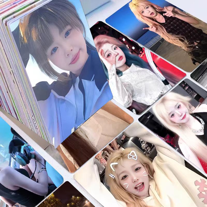 李博雅网红周边55张不重复明信片