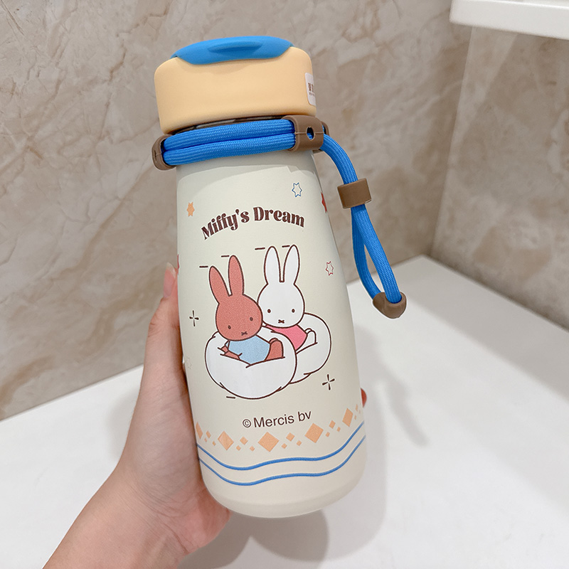 米菲兔保温杯女生316不锈钢便携