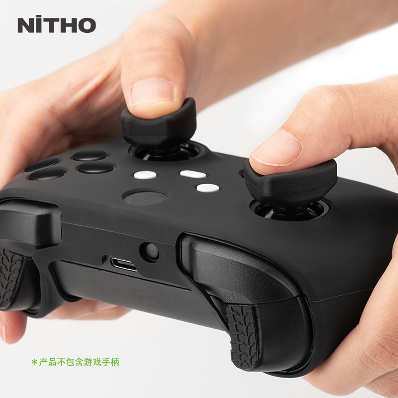 NITHO XBOX 컨트롤러 보호 케이스 실리콘 커버 시리즈 X|S 컨트롤러 커버 보호 커버 로커 캡 미끄럼 방지