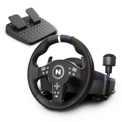 NITHO耐托 V200赛车方向盘电脑PS4/XBX/Switch汽车模拟游戏方向盘