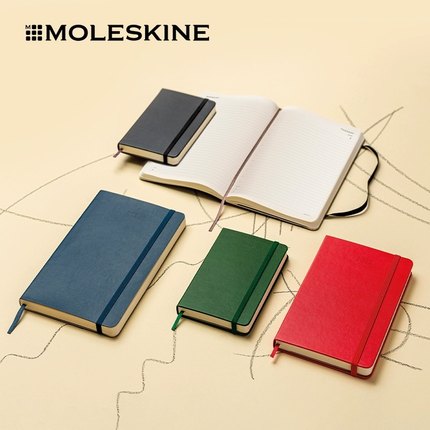 正品moleskine笔记本2026年12个月weekly周记工作效率记事本手账