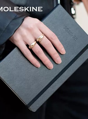 moleskine笔记本子2025-2026年18个月周记本日程本计划手账记事本