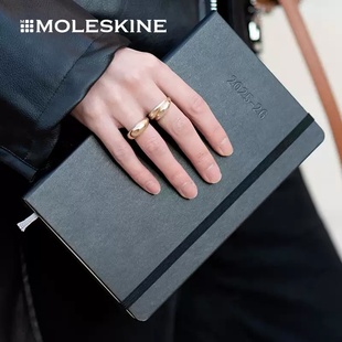 moleskine笔记本子2025-2026年18个月周记本日程本计划手账记事本