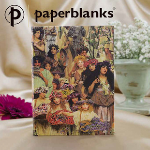 进口Paperblanks复古笔记本塔德玛油画春天记事本创意送礼物艺术