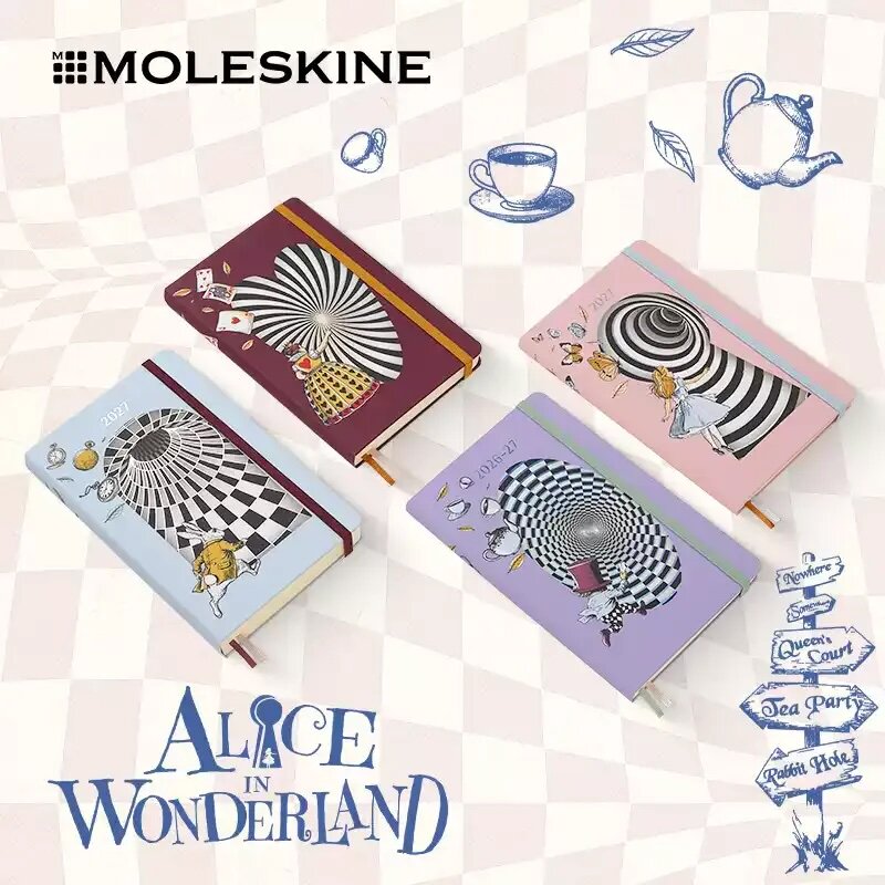 Moleskine爱丽丝梦游仙境笔记本图片