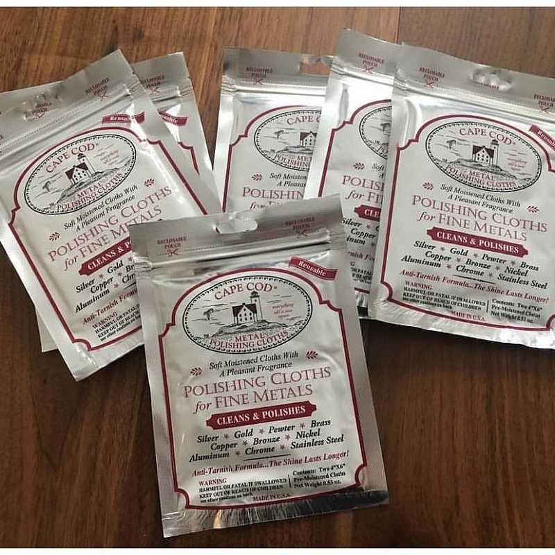 美国cape cod抛光布金银首饰手表金属恢复光泽去划痕打磨擦银布