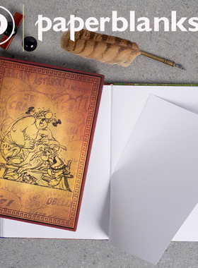 paperblanks进口sketchbook素描速写A4空白绘画本彩铅高档插画本
