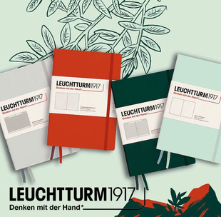 现货德国灯塔leuchtturm1917探索自然笔记本时尚创意手账A5记事本