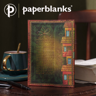 新款Paperblanks复古笔记本名人手稿马尔克斯百年孤独记事本精美