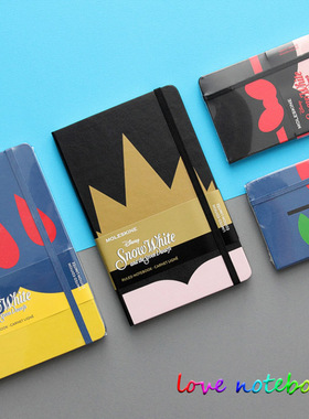 现货绝版moleskine笔记本迪士尼Snow White白雪公主限量记事本小