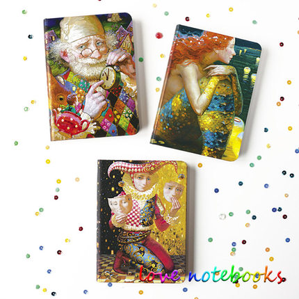 绝版paperblanks笔记本子奇妙幻想童年梦想美人鱼记事本文具手账