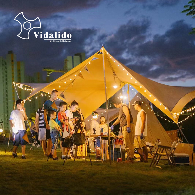 vidalido精致露营双翼怪兽凉棚