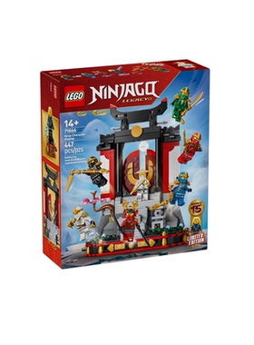 乐高幻影忍者系列71866 15周年纪念款忍者道场展示台积木玩具礼物