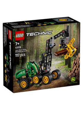乐高机械组42218 John Deere 1470H 轮式森林收割机拼搭积木玩具