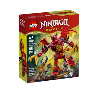 乐高幻影忍者71851凯的神龙战斗机甲儿童拼装积木玩具男孩礼物