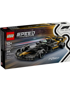乐高超级赛车系列77252 F1大电影同款APXGP赛车男孩积木玩具礼物