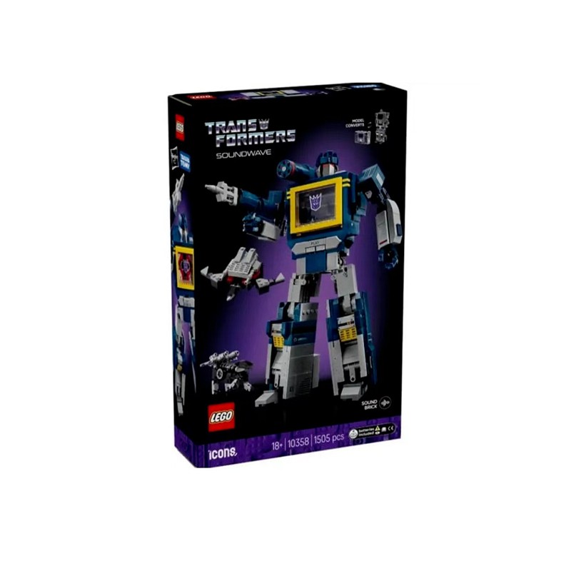 乐高10358变形金刚声波