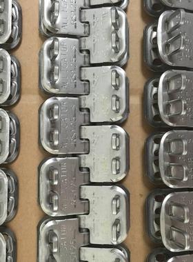 RS62125187allgator鳄鱼牌蝴蝶扣316L输送皮带卡压扣机钢扣接头机