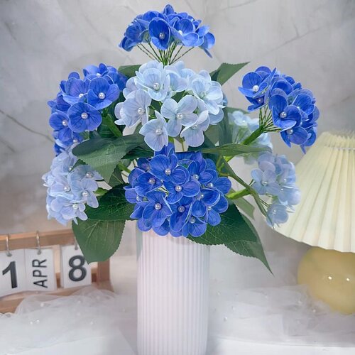 双色3D手感保湿绣球花材料包