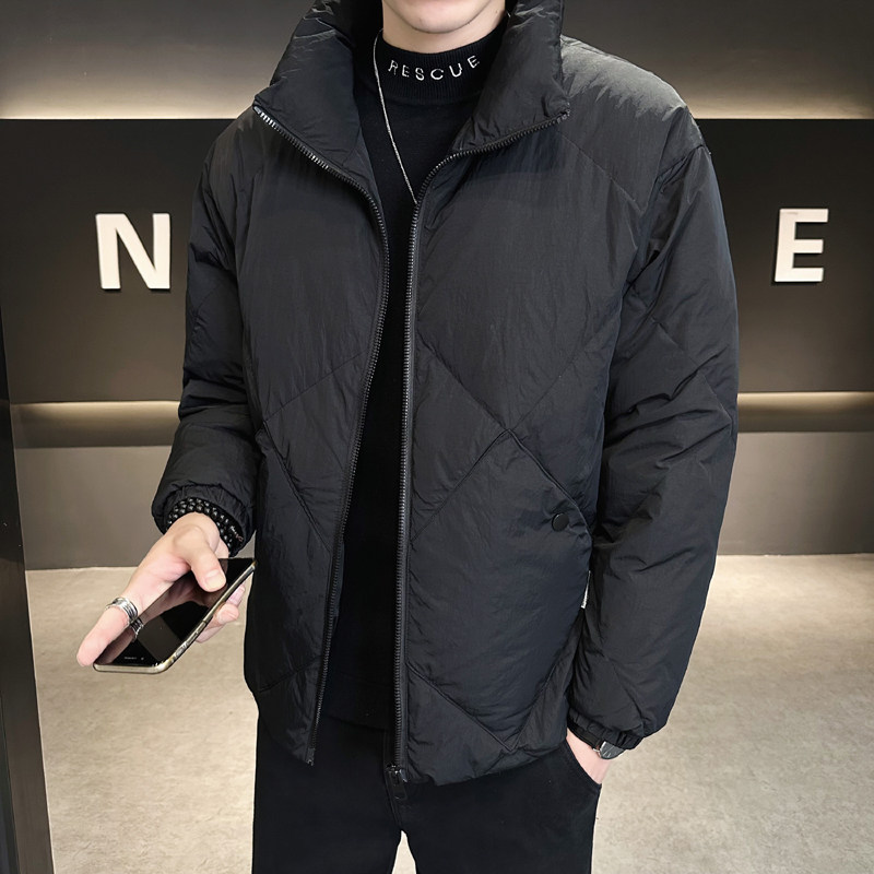 男士短款羽绒服加厚立领潮牌冬季面包服男款外套YR067-P150,男装羽绒服,电商D236（原A051）