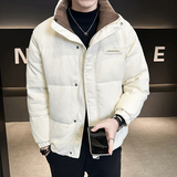 肌理感加厚立领羽绒服男装玉米格冬装外套YR791-P180，男装羽绒服，电商D236（原A051）