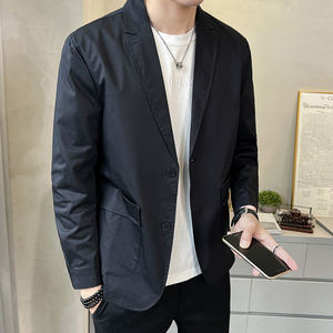2025秋装休闲西装男装小西服便服单西631-P105图片