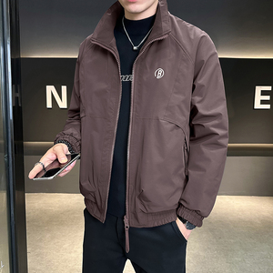 双面穿颗粒绒立领夹克外套男JK6626-P125