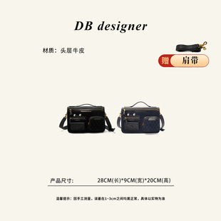 英伦AY重工系列翻毛皮单肩斜挎通勤包1215 青蛙包