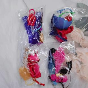 二送鞋 怪物高中童话高中娃娃高跟鞋 发箍手环 眼镜 腰带配饰套装