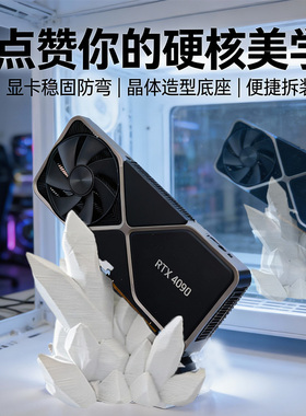 英伟达显卡手办支架展示架桌搭电竞房电脑城通用摆件DIY网吧赛博