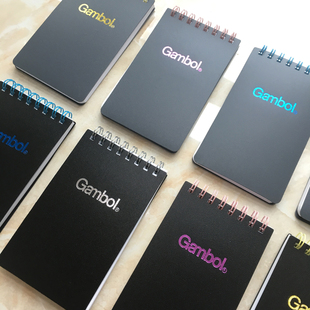Gambol渡边DSA750螺旋装订本A7/50页记事本笔记本抄写本子 本册类