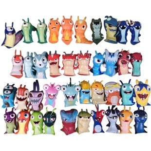 正版玩具散货斯拉格精灵sIugterra稀有珍藏款场景摆件儿童礼物