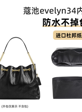 匠心手工坊适用于蔻驰evelyn34垃圾袋内胆coach杜邦纸收纳包内袋