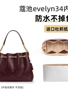 匠心手工坊适用于蔻驰evelyn34垃圾袋内胆coach杜邦纸收纳包内袋